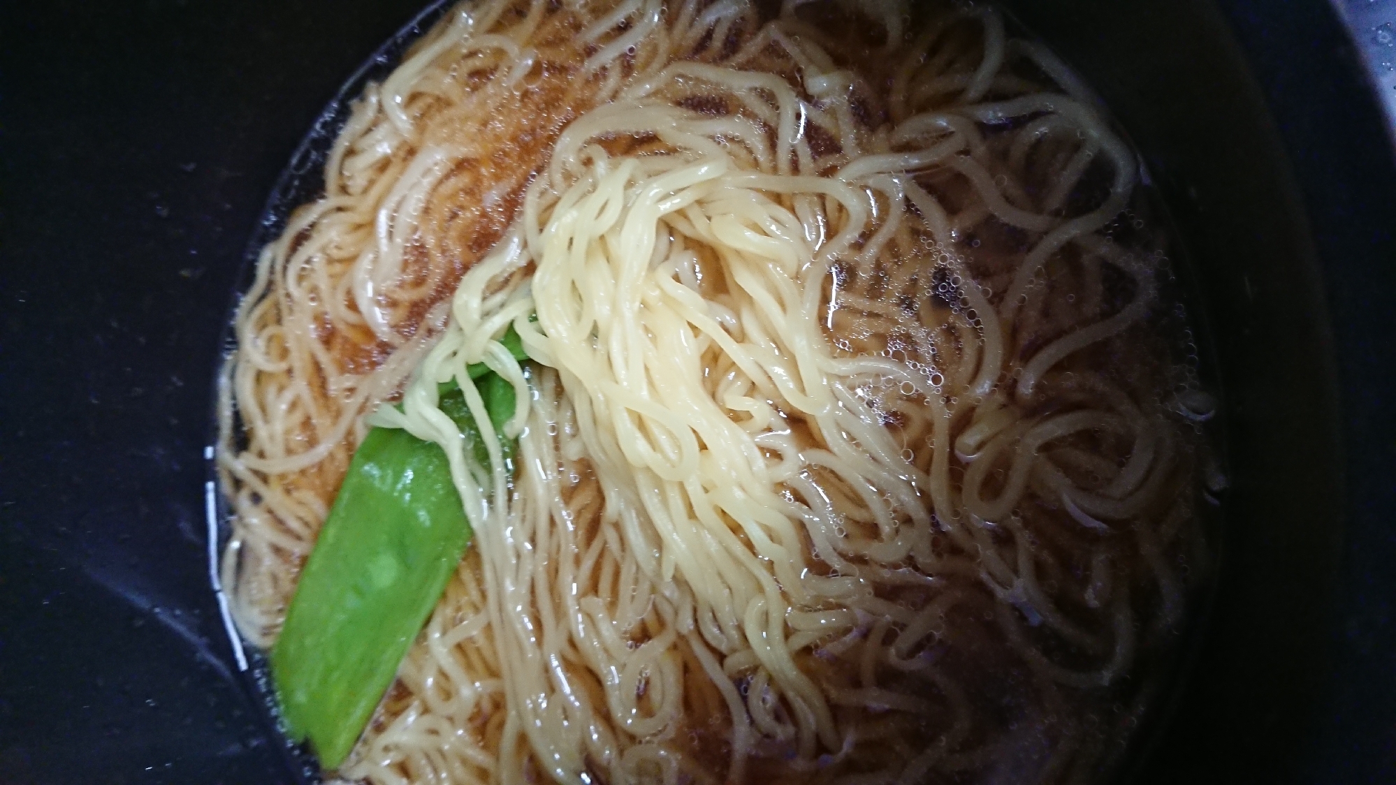 ネギの中華麺