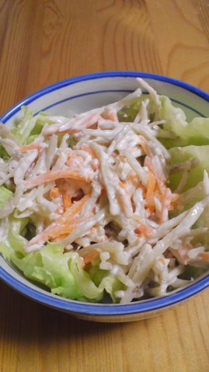 少し甘めのごぼうサラダ。