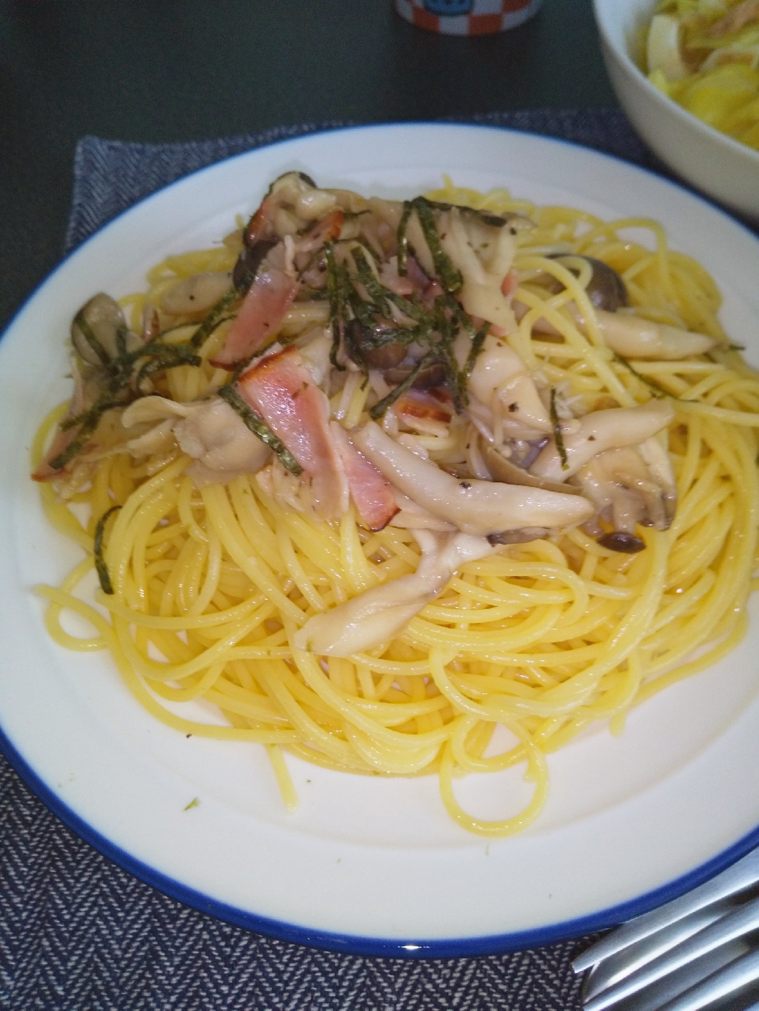 お手軽時短和風きのこパスタ