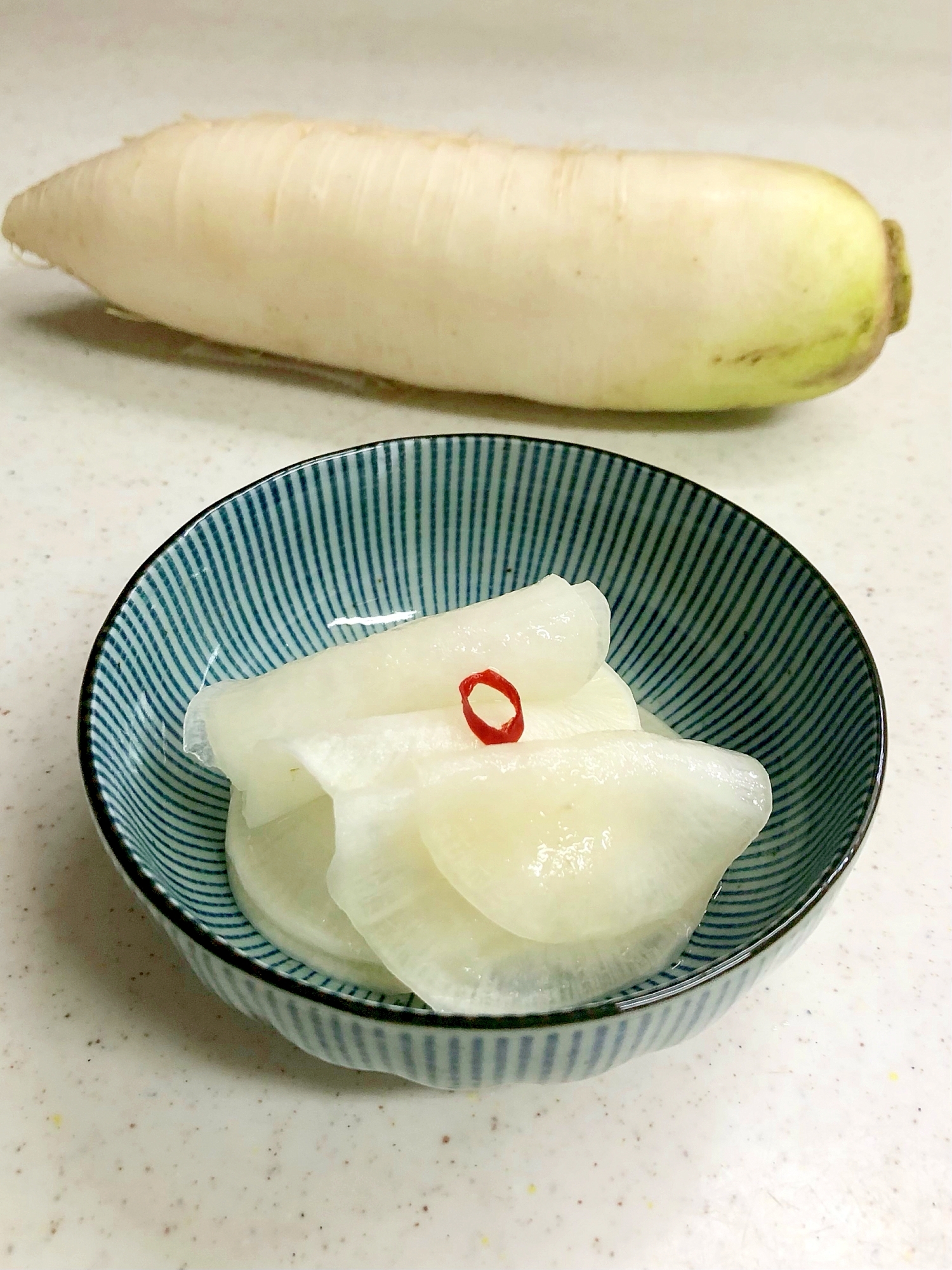 1時間以内で食べられる♡即席 千枚漬け