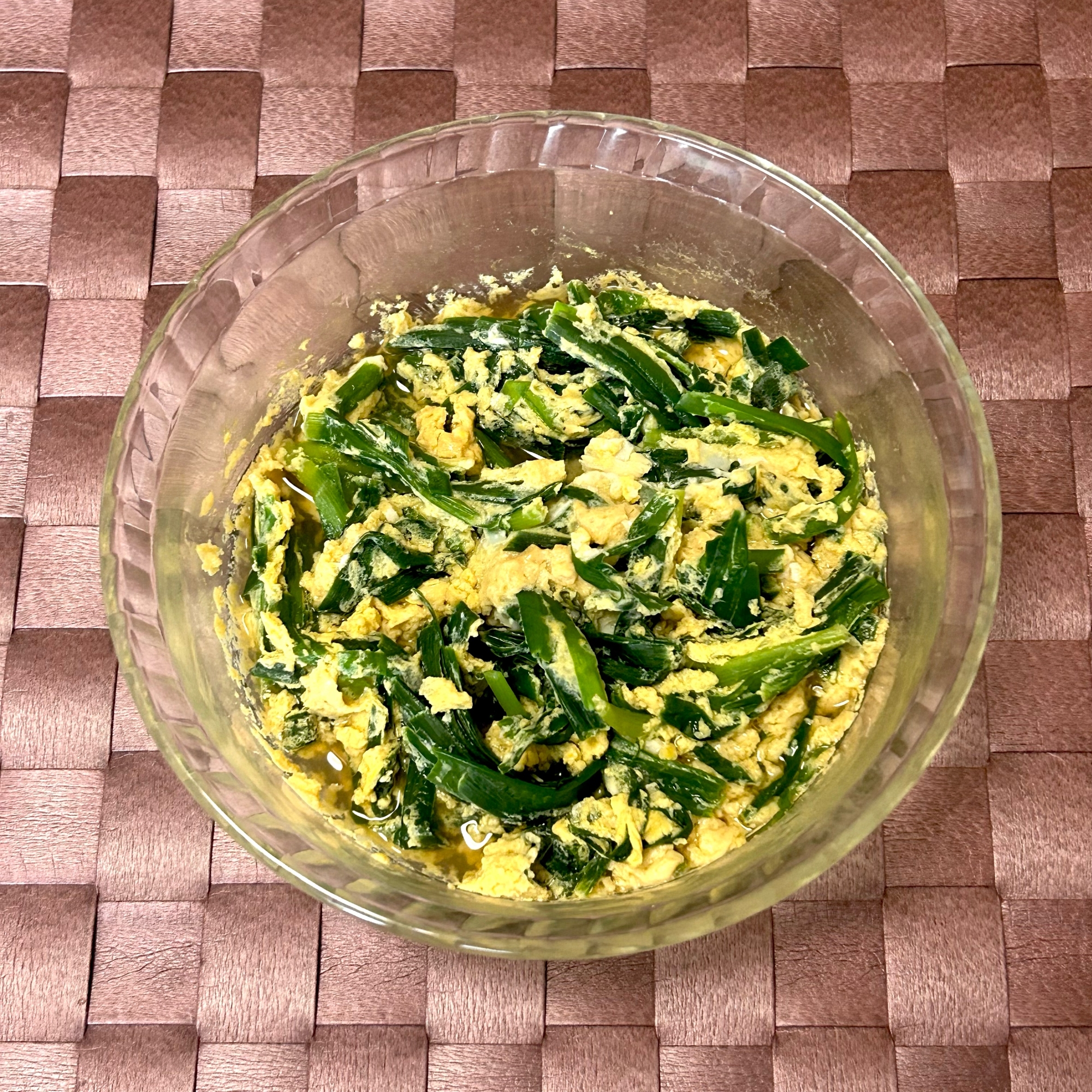【電子レンジで】にら玉