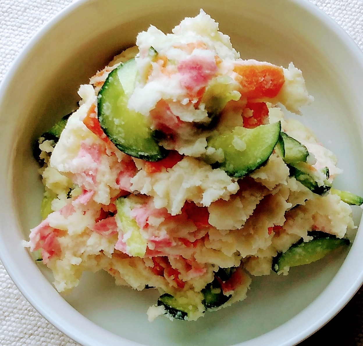 電子レンジで作る♡ポテトサラダ