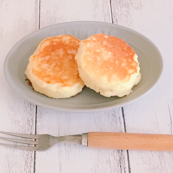 小麦粉 卵 牛乳不使用 フワもちパンケーキ レシピ 作り方 By Tai 楽天レシピ 小麦粉 卵 牛乳不使用 フワもちパンケーキ レシピ 作り方 By Tai 楽天レシピ