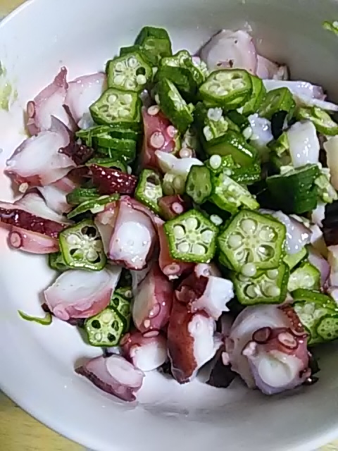 とっても簡単 タコとオクラのおつまみ レシピ 作り方 By Marimo 楽天レシピ とっても簡単 タコとオクラのおつまみ レシピ 作り方 By Marimo 楽天レシピ