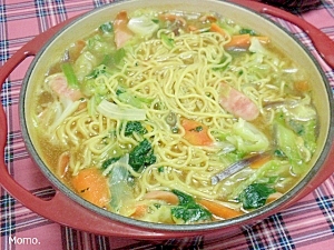 肉野菜の煮込みラーメン レシピ 作り方 By Momo 楽天レシピ
