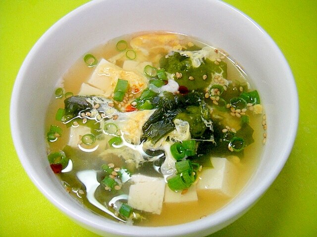卵 豆腐 スープ