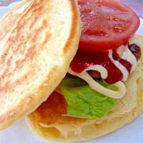 甘くない パンケーキ ハンバーガー レシピ 作り方 By 手作り大好き さくら 楽天レシピ 甘くない パンケーキ ハンバーガー レシピ 作り方 By 手作り大好き さくら 楽天レシピ
