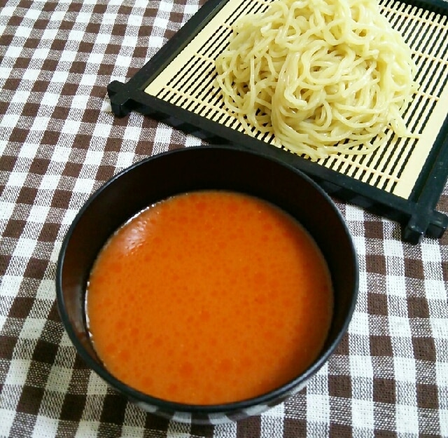 めちゃ簡単☆辛味噌ざるラーメン