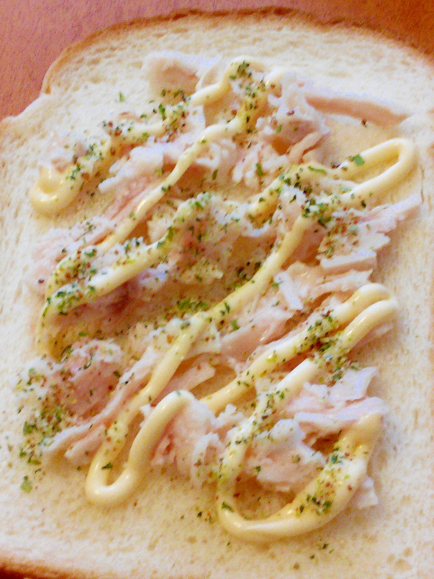 簡単 朝ごパン サラダチキンとマヨネーズのせ食パン レシピ 作り方 By みずたまsweet 楽天レシピ