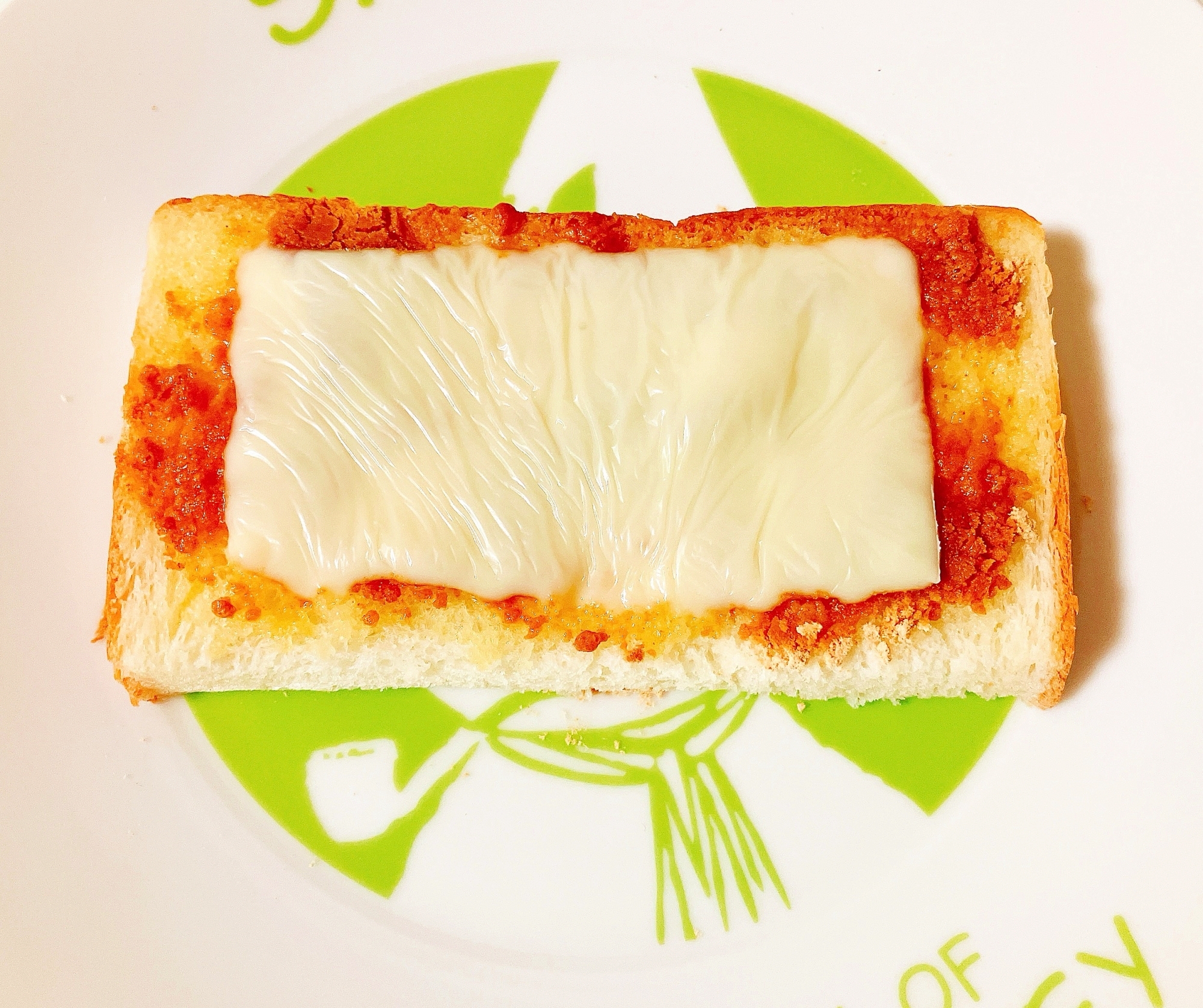 きな粉チーズトースト