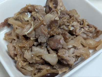 超特急♡ごはんが進む♡牛肉とえのきの甘辛煮