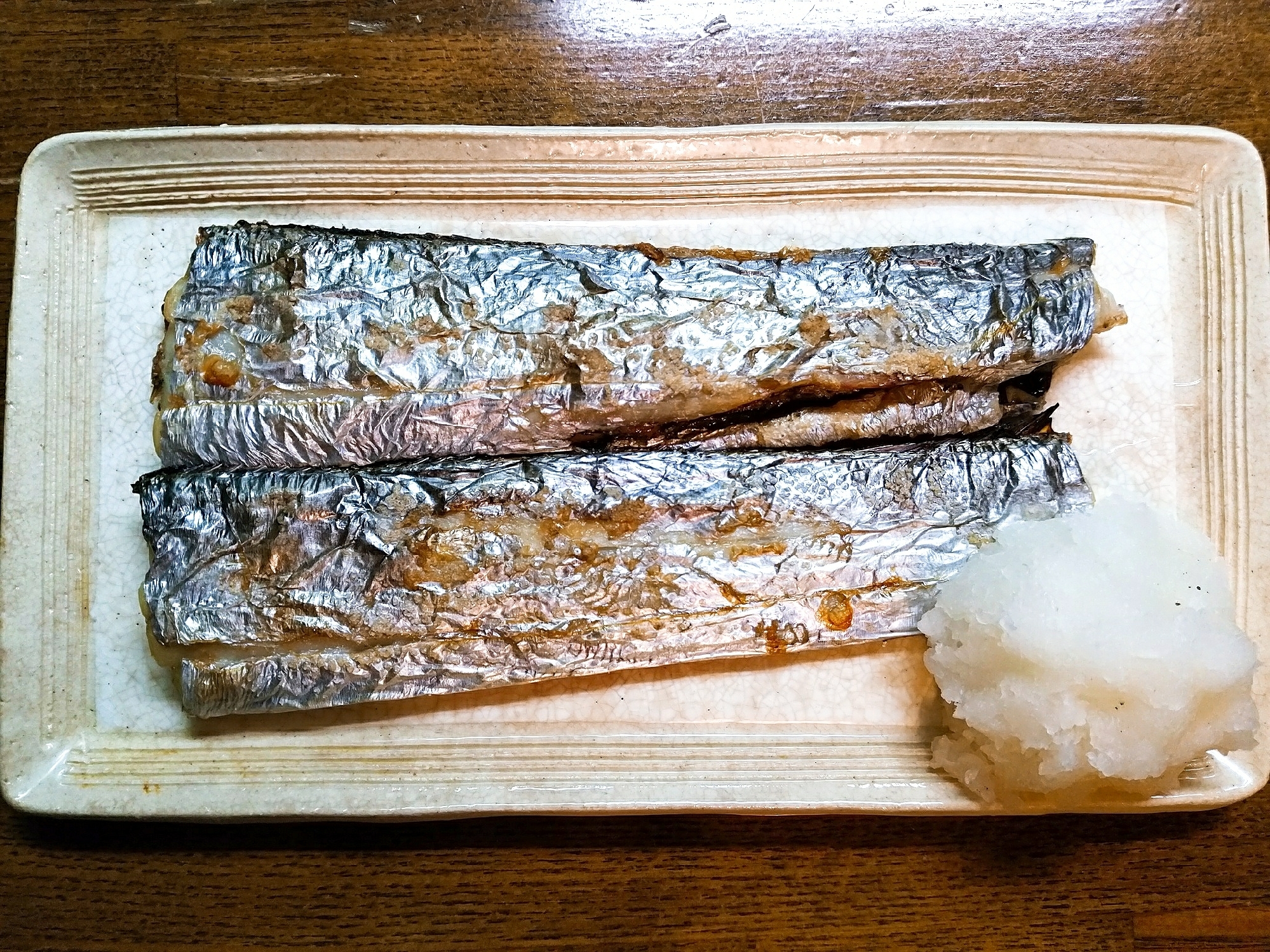 太刀魚の塩焼き