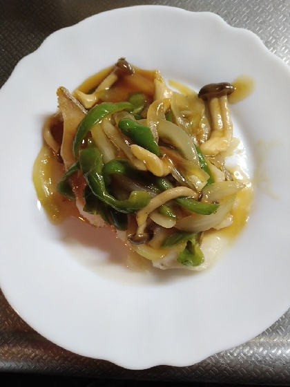 野菜も採れて甘酢あんがとても美味しかったです。