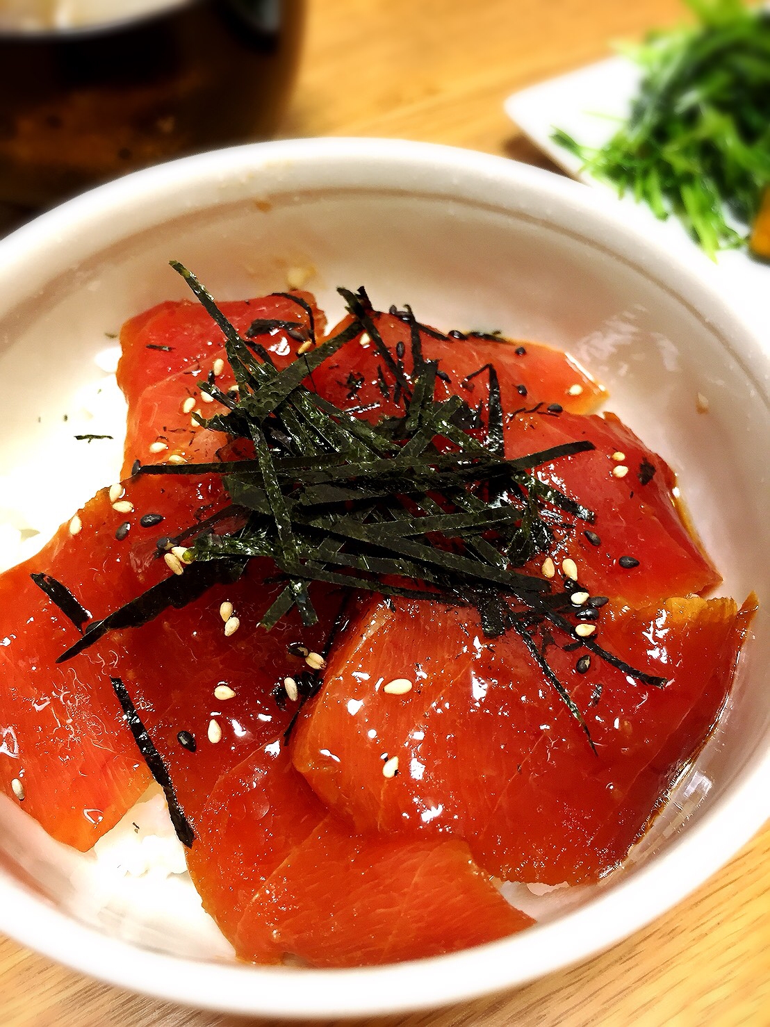 安いマグロも美味しく！韓国風漬けマグロ丼