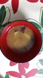 簡単☆さつまいのもお味噌汁