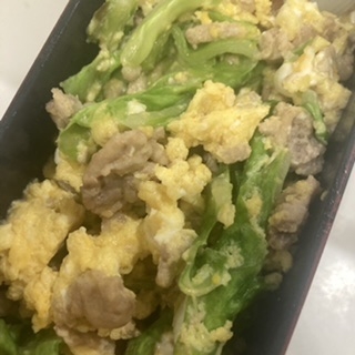 簡単☆にら玉丼