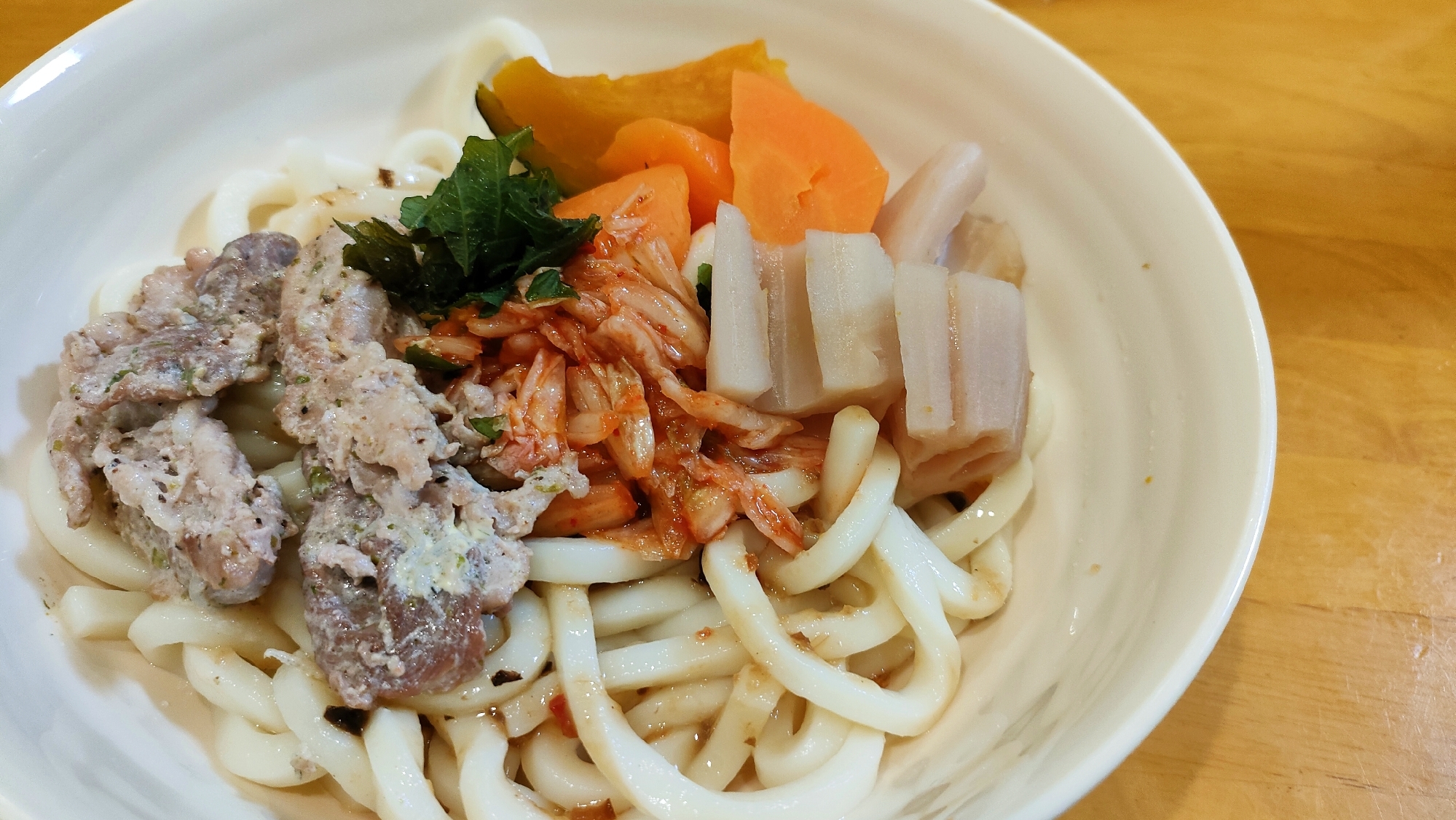 さっぱり!根菜のサラダうどん