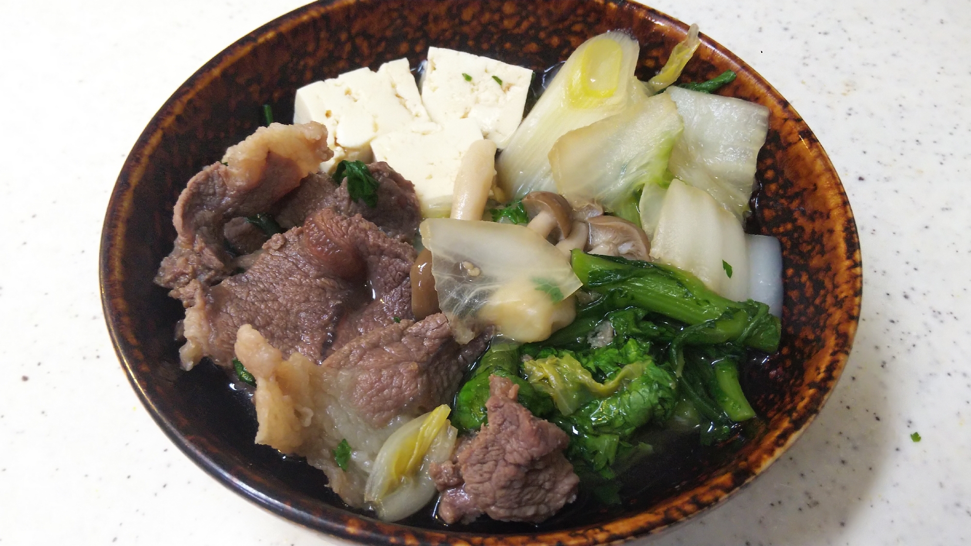 ぼたん鍋(いのしし肉の鍋)