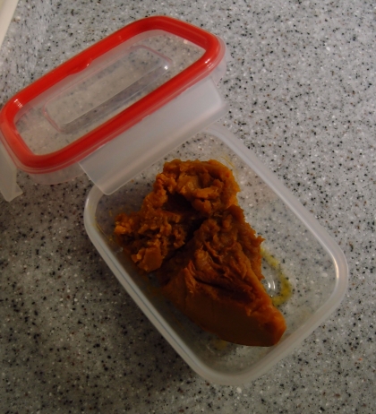 かぼちゃの煮物（白だし・オリゴ糖シロップ）