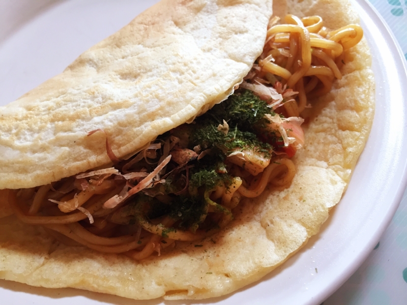 モダン焼き風 焼きそばサンド