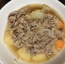 レンジで簡単！我が家の肉じゃが