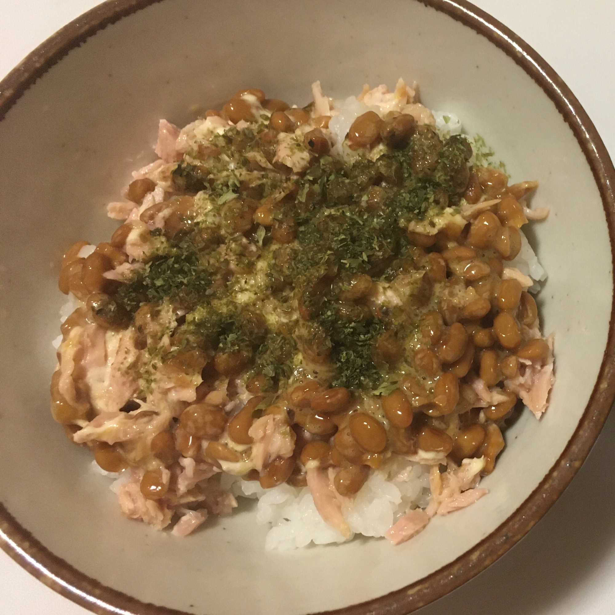 納豆ツナマヨ丼