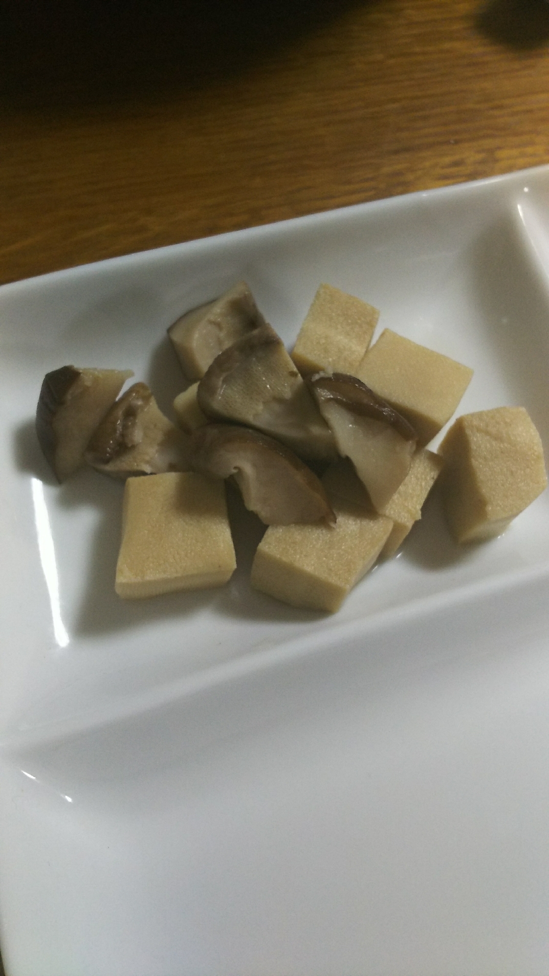 椎茸と高野豆腐の煮物