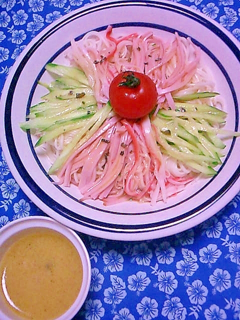 サラダそうめんに☆ミルク醤油ドレッシング