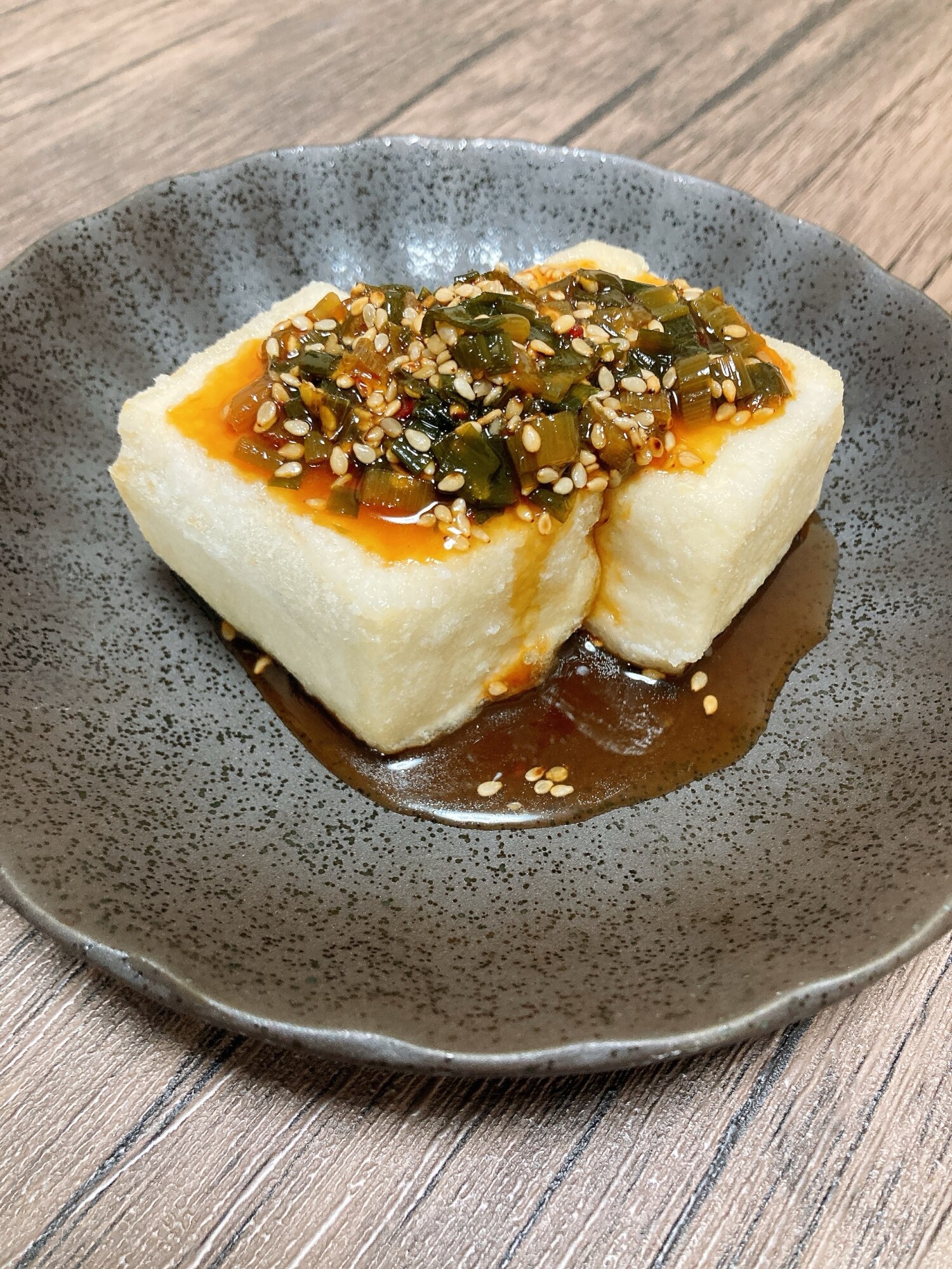 麻薬タレかけ揚げ出し豆腐 レシピ・作り方 by りおくんです - 楽天レシピ