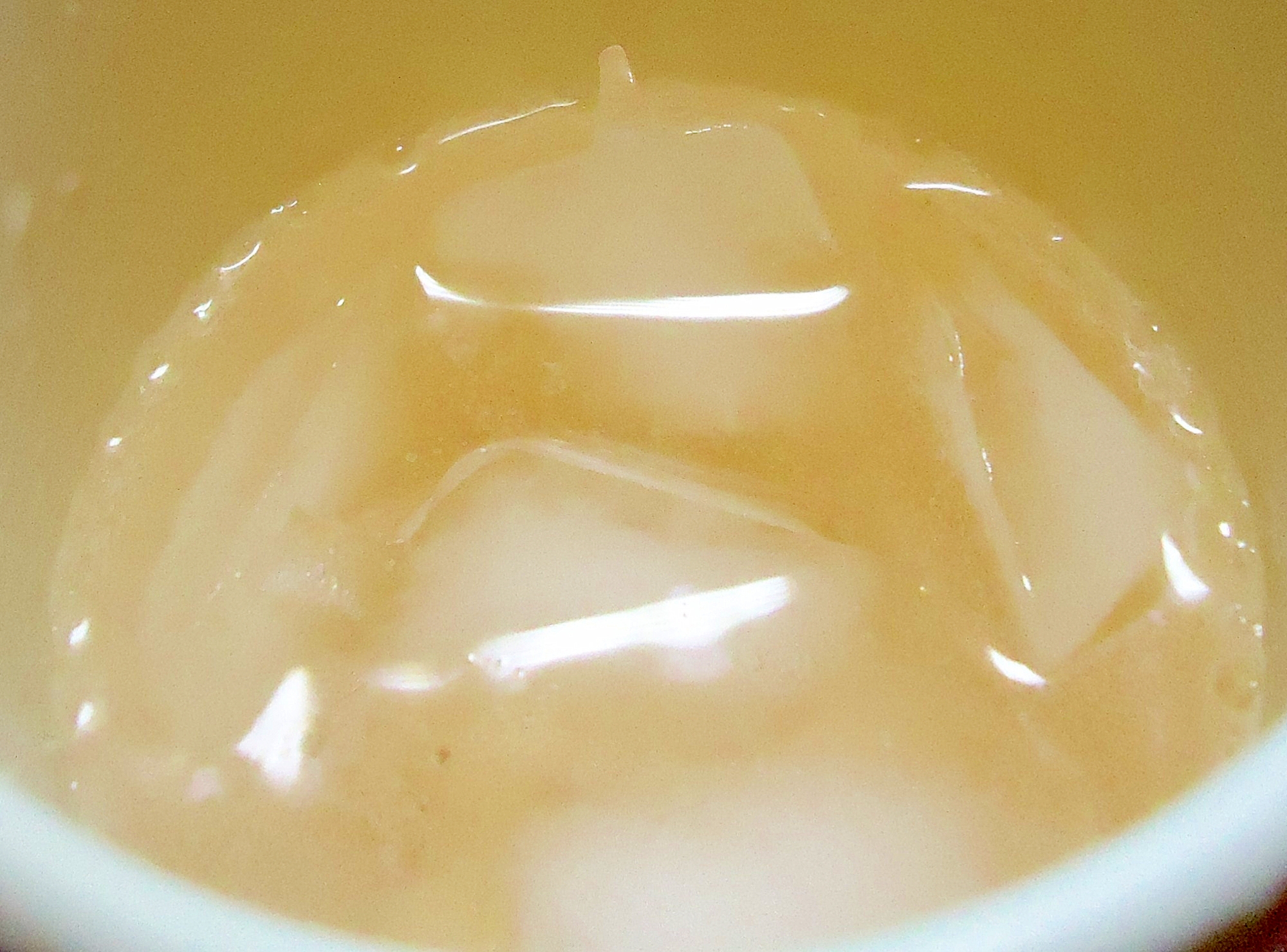梨アイス入り 梅酒ソーダ