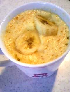 すぐ食べたい時に バナナのマグカップケーキ レシピ 作り方 By しぃ な 楽天レシピ