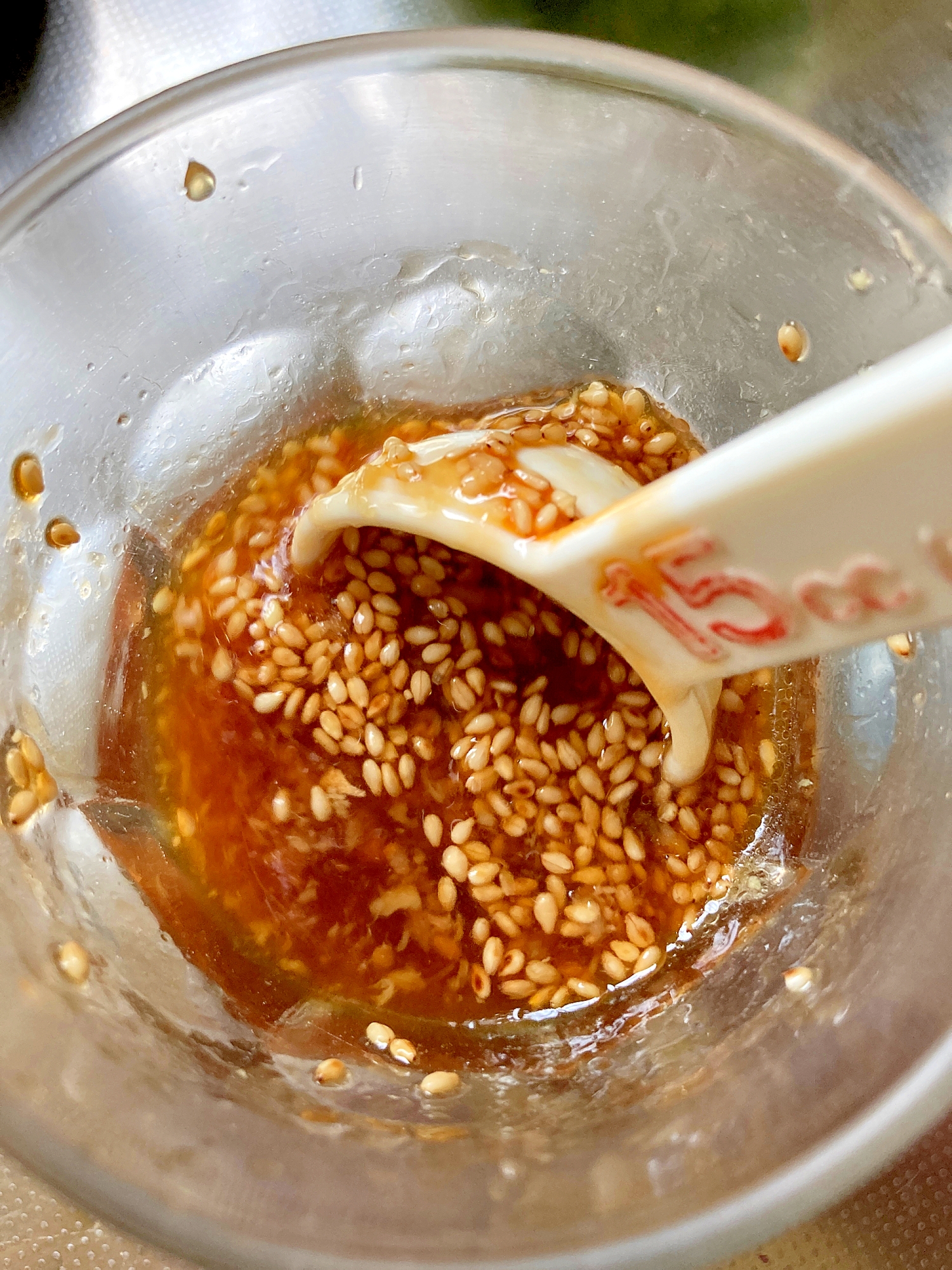 うちの調味料　生姜の効いたピリ辛胡麻ソース