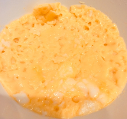 離乳食 レンジで茶碗蒸し 卵黄使用