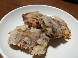 豚バラ肉の天ぷら