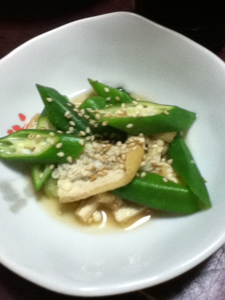 オクラと油揚げの煮びたし レシピ 作り方 By とりあえず乾杯 楽天レシピ オクラと油揚げの煮びたし レシピ 作り方 By とりあえず乾杯 楽天レシピ