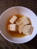 煮汁そのまま、普通の高野豆腐で作りました☆美味しかったです。