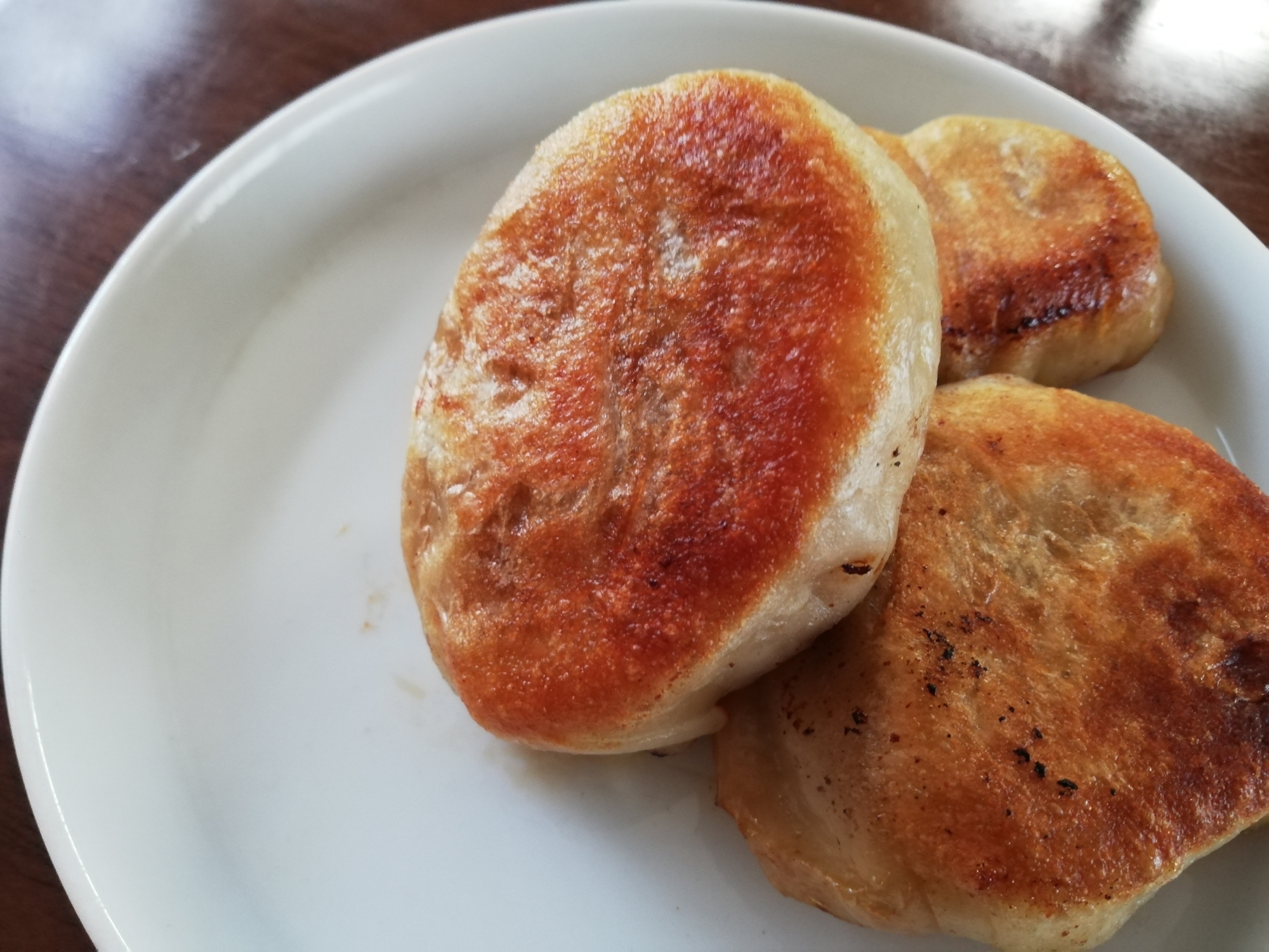 豚肉と青ネギの中華おやき