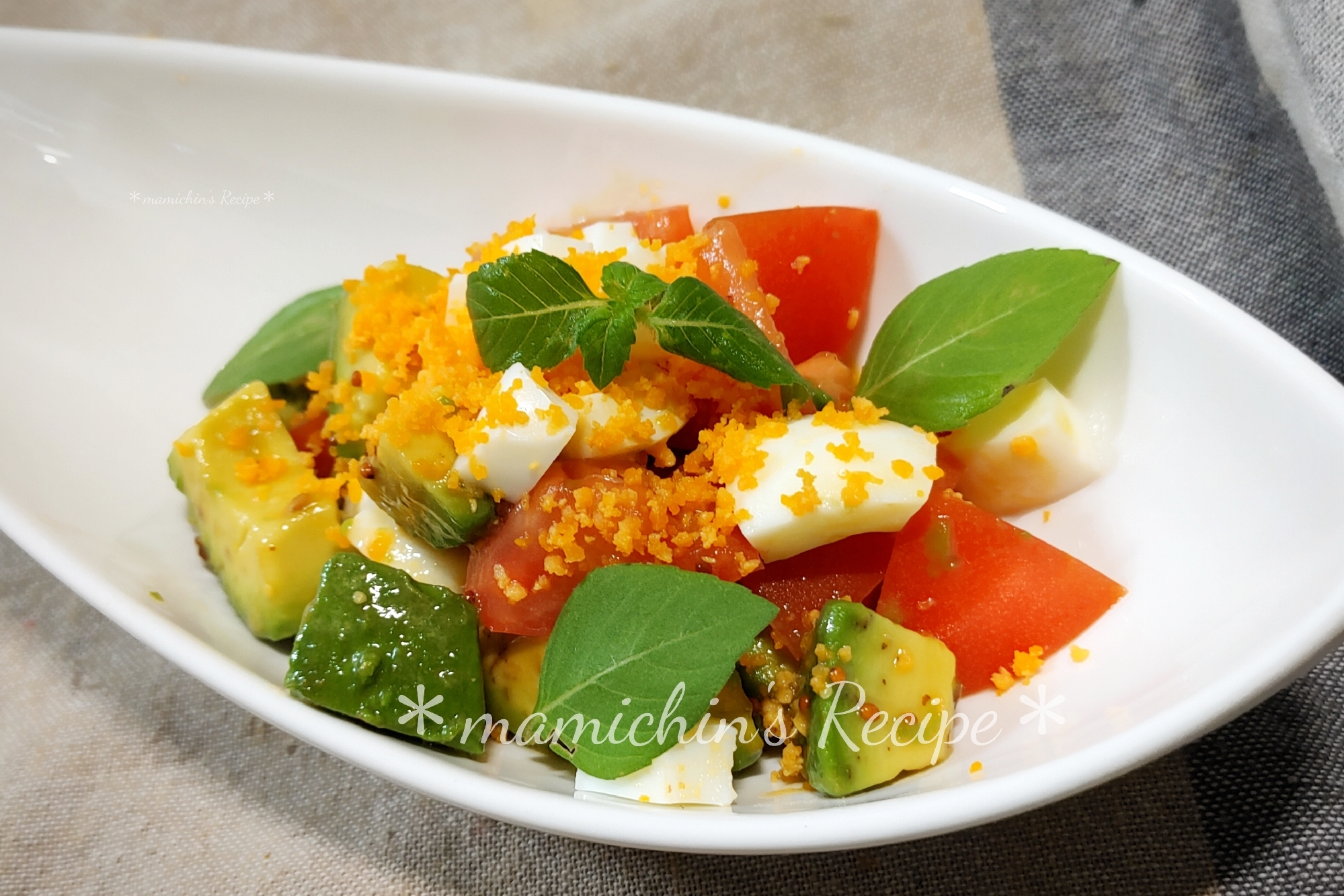 アボカド✱トマト✱ハニーマスタードソース