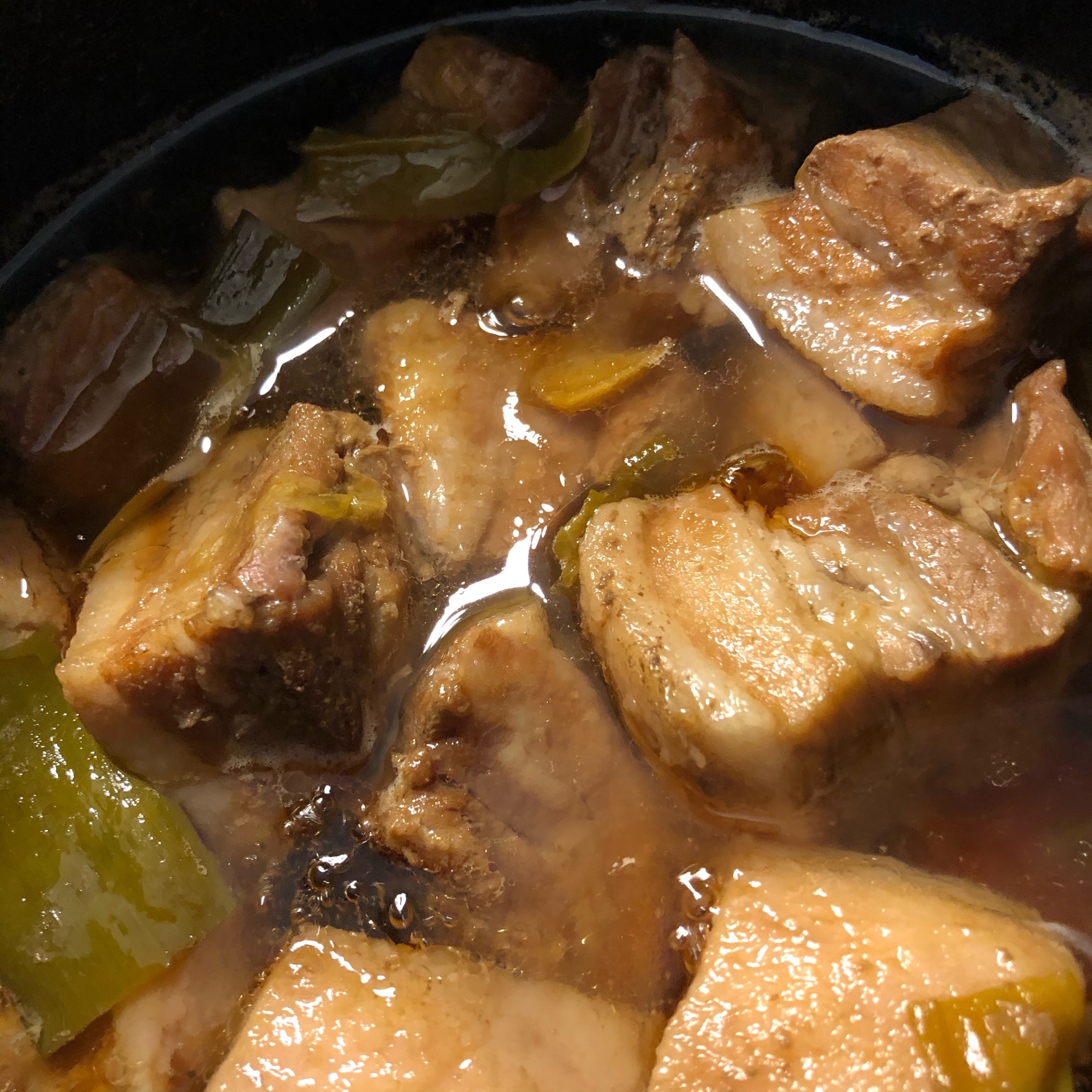 電気圧力鍋で、作る角煮