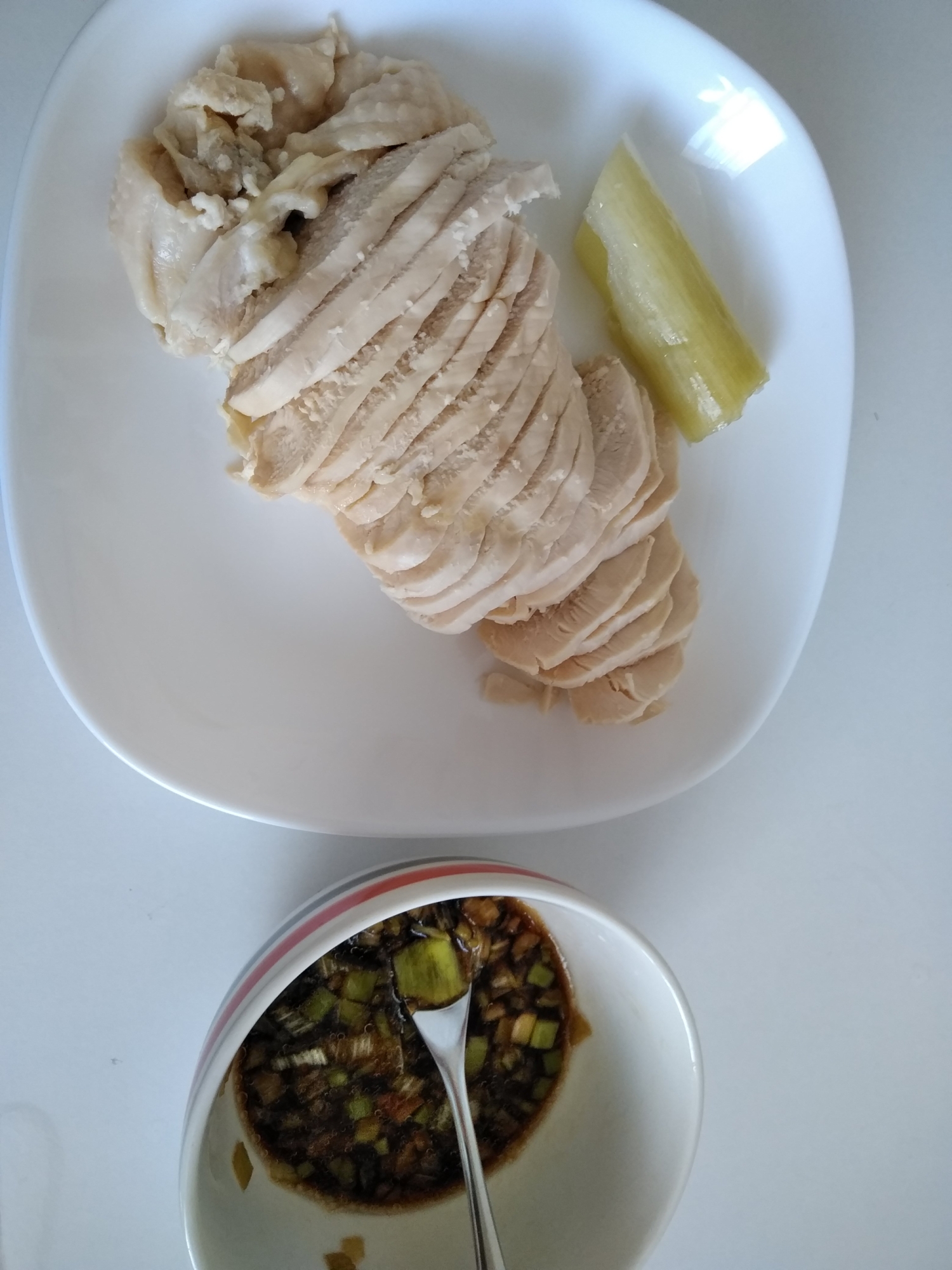 炊飯器の保温機能で絶品蒸し鶏 レシピ 作り方 By ゆう8787 楽天レシピ