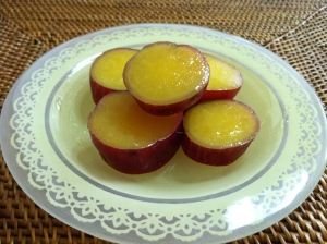 さつまいもの甘酸っぱ煮