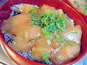 ブリ刺身の残りで 漬け丼 レシピ 作り方 By 寝虎太郎 楽天レシピ ブリ刺身の残りで 漬け丼 レシピ 作り方 By 寝虎太郎 楽天レシピ