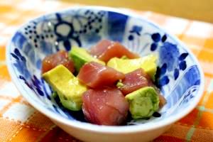 まぐろとアボカドのサラダ