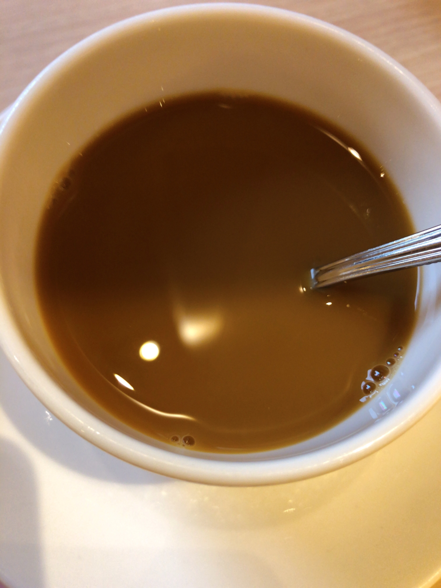 黒蜜生姜のホットコーヒー