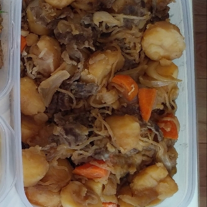 作った日に頂きましたが、ちょうど良いお味でおいしかったです。大量に作って、翌日はさらにおいしくなりました♪