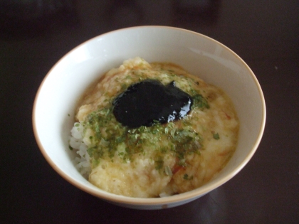 海苔の佃煮deとろろご飯【ほっこり和食】