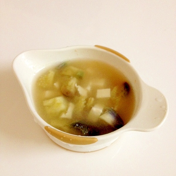 柔らか茄子の味噌汁 離乳食 レシピ 作り方 By とっこ 楽天レシピ 柔らか茄子の味噌汁 離乳食 レシピ 作り方 By とっこ 楽天レシピ