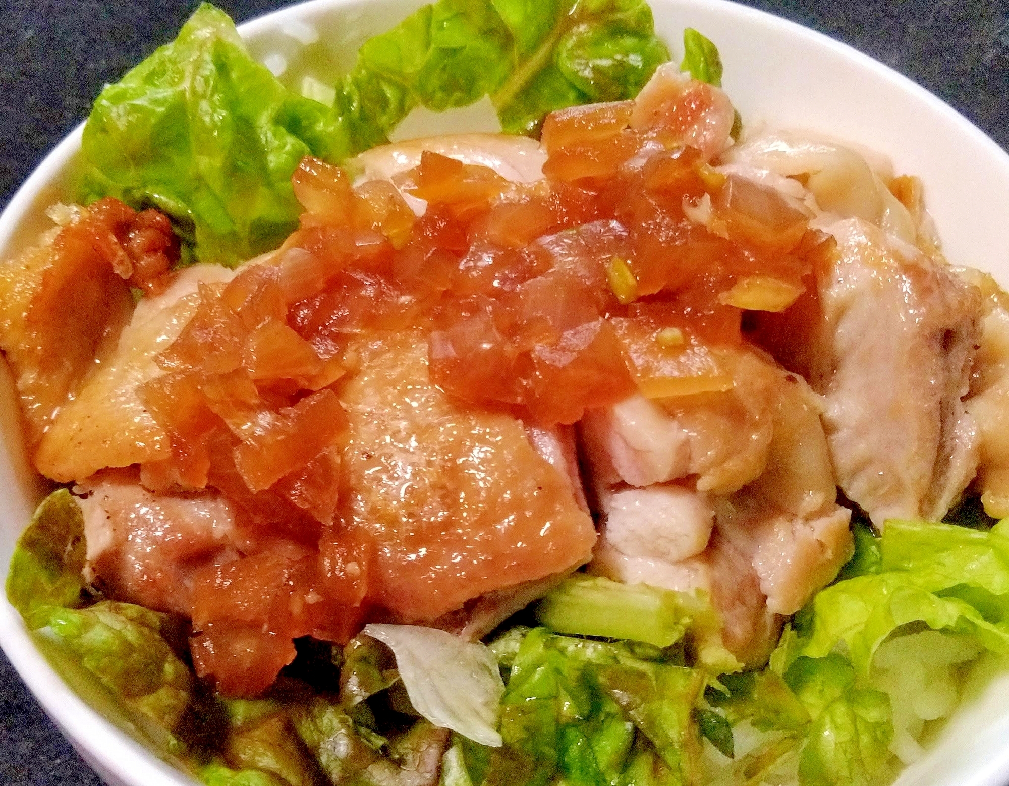 チキンソテー丼の作り方!