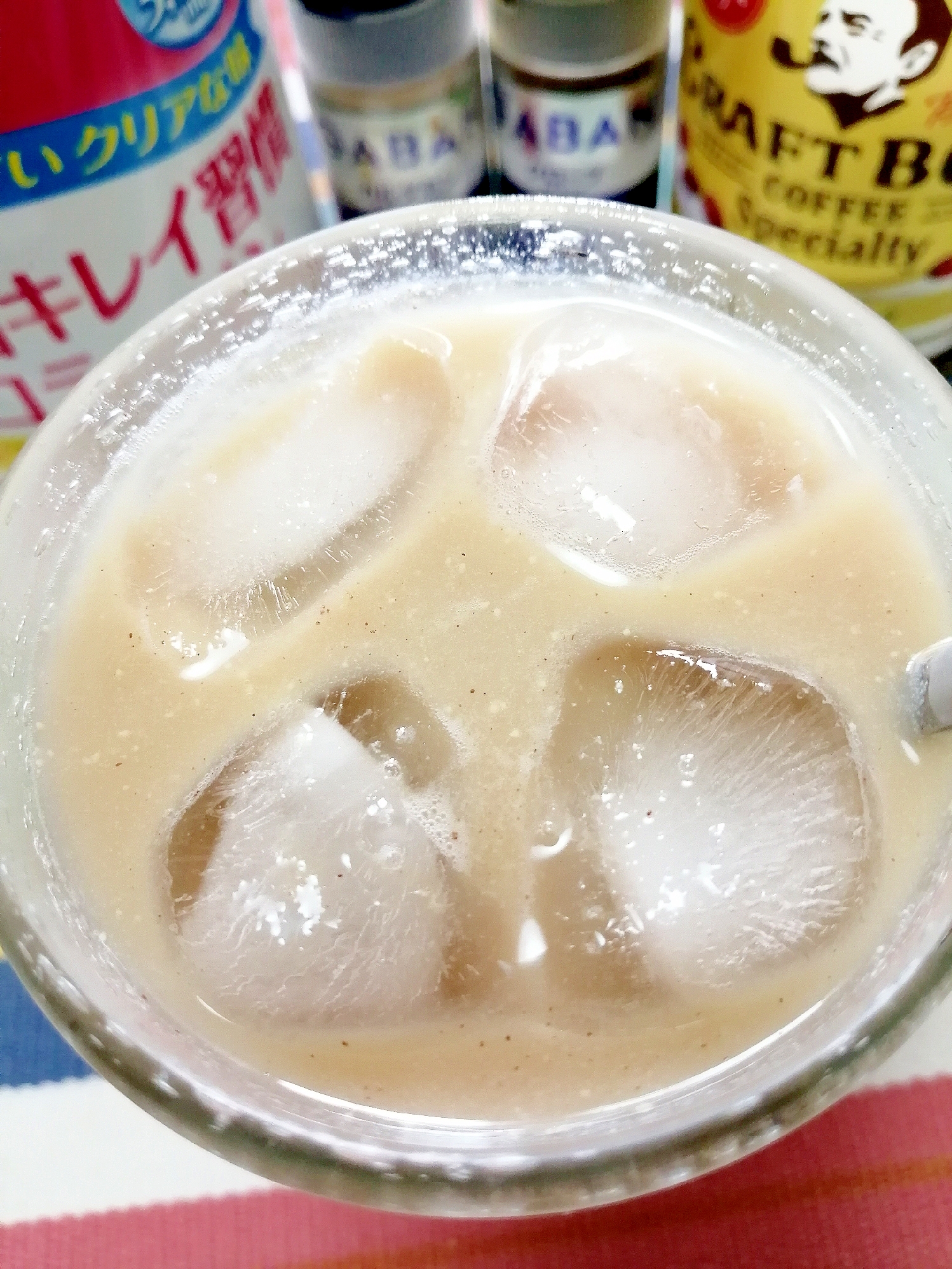 アイス☆美肌スパイスカフェオレ♪