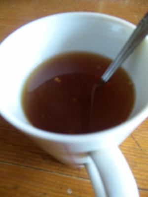 風邪の引き始めに…はちみつ生姜紅茶